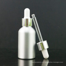Primärfarbe Aluminium Tropfflasche mit Aluminiumkappe und Pipette